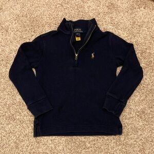 Polo by Ralph Lauren Kids Dark Blue Quarter-Zip